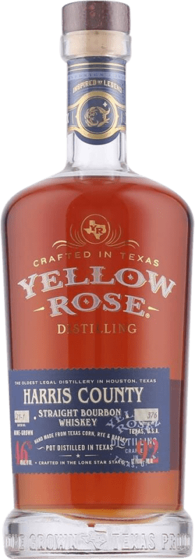 48,95 € 送料無料 | バーボンウイスキー Yellow Rose Harris County Straight — ストレート アメリカ 70 cl