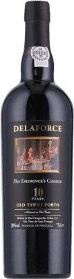 31,95 € Envío gratis | Vino generoso Delaforce His Eminence's Choice I.G. Porto Oporto Portugal 10 Años Botella 70 cl