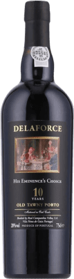 34,95 € Envío gratis | Vino Generoso Fortificado Delaforce His Eminence's Choice I.G. Porto Oporto Portugal 10 Años 70 cl