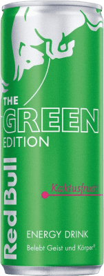 1,95 € Free Shipping | Soft Drinks Red Bull Energy Drink Kaktusfrucht Green Edition, Limited Edition Austria Can 25 cl
