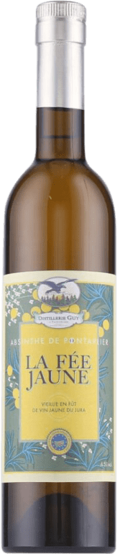 62,95 € 免费送货 | 苦艾酒 Pierre Guy Absinthe de Pontarlier La Fee Jaune 法国 瓶子 Medium 50 cl