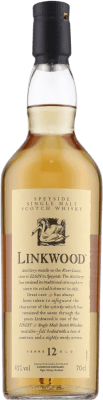 64,95 € Spedizione Gratuita | Whisky Single Malt Linkwood Flora & Fauna Edition Scozia Regno Unito 12 Anni Bottiglia 70 cl