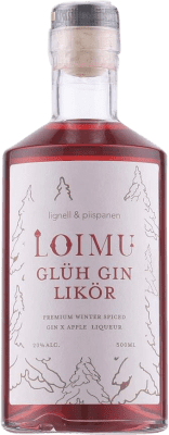 25,95 € Бесплатная доставка | Ликёры Loimu Glüh Финляндия Средняя бутылка 50 cl Gin — Джин, Spices — Специи, Apple — Яблоко