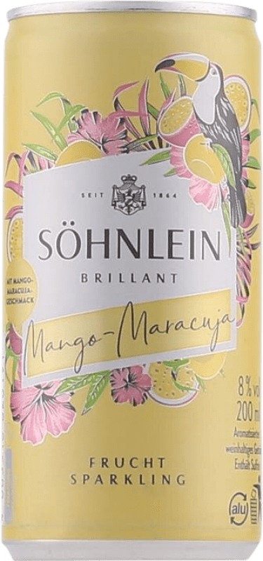 2,95 € Kostenloser Versand | Weißer Sekt Söhnlein Brillant Mango Maracuja Deutschland Dose 20 cl