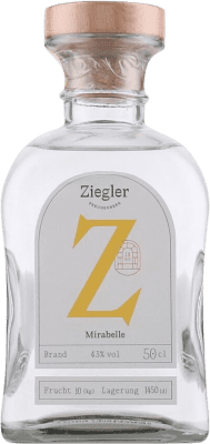 79,95 € Envio grátis | Aguardente Orujo Ziegler Mirabelle Alemanha Garrafa Medium 50 cl