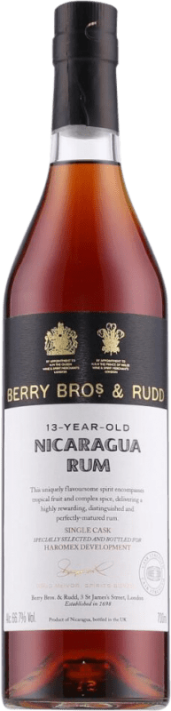 151,95 € 免费送货 | 朗姆酒 Berry Bros & Rudd Nicaragua 尼加拉瓜 13 岁 瓶子 70 cl