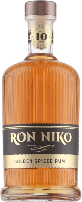 38,95 € Envoi gratuit | Rhum Neeka Niko Gold — Édition Or Allemagne Bouteille Medium 50 cl Spiced — Épicé
