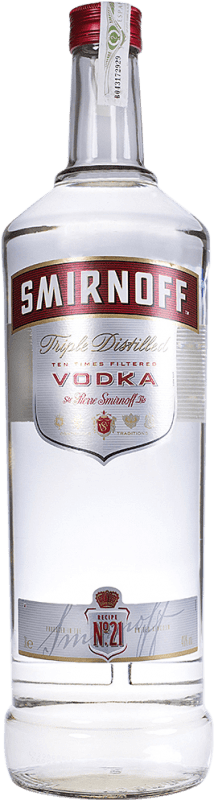 79,95 € 免费送货 | 伏特加 Smirnoff Nº 21 俄罗斯联邦 特别的瓶子 3 L