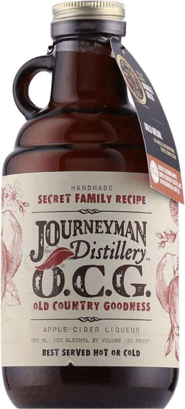 24,95 € 免费送货 | 利口酒 Journeyman OCG Apple Cider 美国 瓶子 75 cl