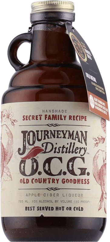 27,95 € 免费送货 | 利口酒 Journeyman OCG Old Country Goodness 美国 75 cl Apple — 苹果, Cider — 苹果酒