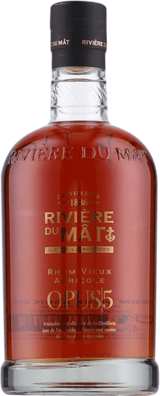 97,95 € 免费送货 | 朗姆酒 Rivière Du Mat Opus 5 法国 瓶子 70 cl