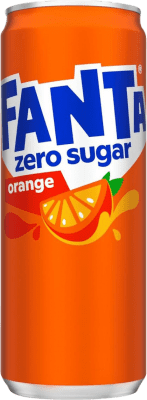 1,95 € Envoi gratuit | Boissons et Mixers Fanta Orange Zero Sugar Allemagne Boîte 33 cl