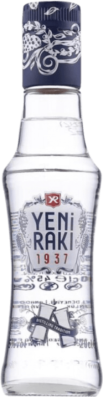 9,95 € Spedizione Gratuita | Bibite e Mixer Yeni Raki Original 1937 Turchia Piccola Bottiglia 20 cl