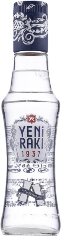 11,95 € Бесплатная доставка | Раки Yeni Raki Индейка Мини-бутылка 20 cl Anís — Анис