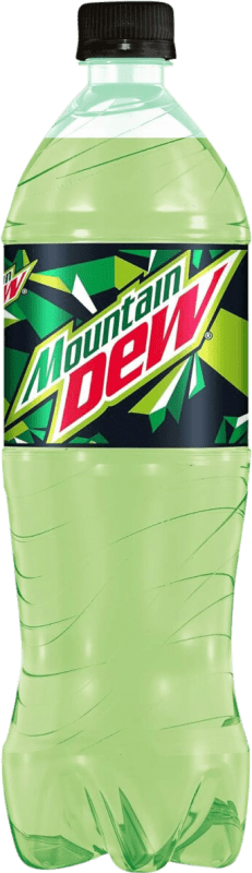 1,95 € Envoi gratuit | Boissons Fraîches Mountain Dew Original Allemagne Bouteille Medium 50 cl