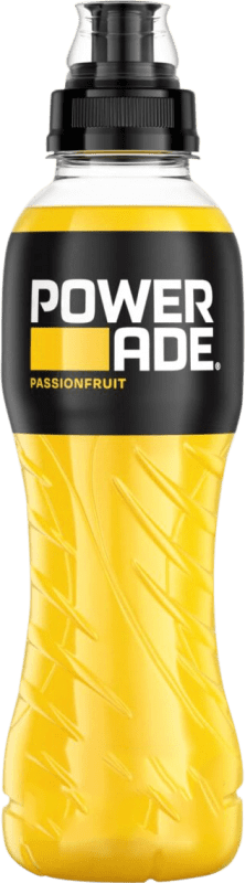 1,95 € Envío gratis | Refrescos Powerade Passionfruit Alemania Botella Medium 50 cl