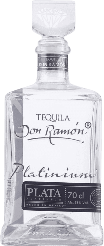 19,95 € Envío gratis | Tequila Don Ramon Platinium Plata México Botella 70 cl