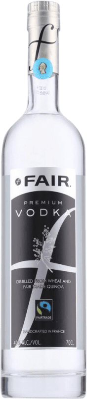 31,95 € Envio grátis | Vodca Fair Premium França Garrafa 70 cl