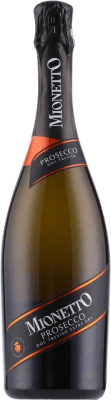 12,95 € 送料無料 | 白スパークリングワイン Mionetto Prestige Black Label 余分な乾燥 I.G.T. Treviso トレヴィーゾ イタリア Prosecco ボトル 75 cl