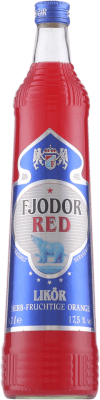 15,95 € Envío gratis | Licores Fjodor Red Rusia Botella 70 cl