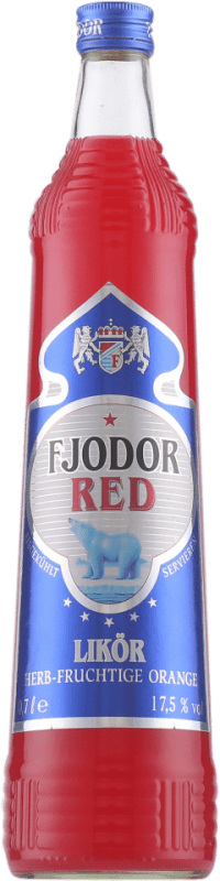 15,95 € Envío gratis | Licores Fjodor Red Rusia Botella 70 cl