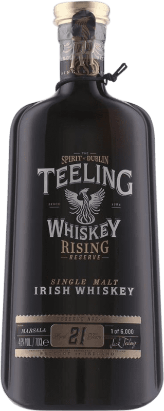 295,95 € 送料無料 | ウイスキーシングルモルト Teeling Rising Irish Limited Edition 予約 アイルランド 21 年 ボトル 70 cl