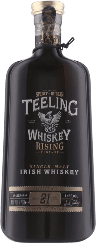 248,95 € Envio grátis | Whisky Single Malt Teeling Rising Edição Limitada Reserva Irlanda 21 Anos Garrafa 70 cl