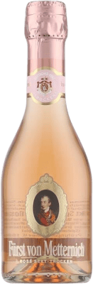 5,95 € Spedizione Gratuita | Spumante Rosato Fürst von Metternich Trocken — Secco Rosé — Rosato Germania Pinot Nero Bottiglietta 20 cl