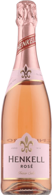 8,95 € Envio grátis | Espumante rosé Henkell Rosé Sekt Seco Alemanha Garrafa 75 cl