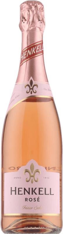 8,95 € Envío gratis | Espumoso Rosado Henkell Trocken — Seco Rosé — Rosado Alemania Botella 75 cl