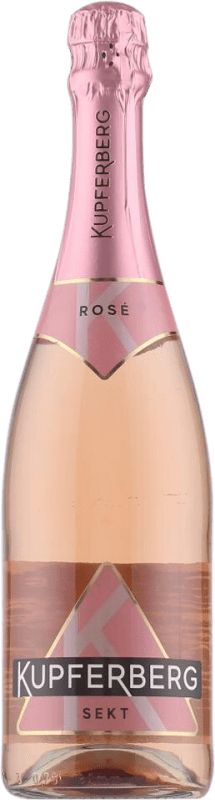 7,95 € Free Shipping | Rosé sparkling Kupferberg Rosé Sekt Dry Germany Bottle 75 cl