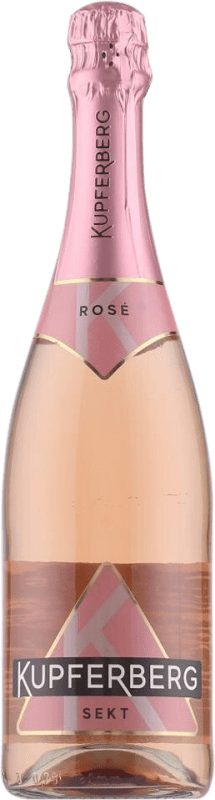 5,95 € Бесплатная доставка | Розовое игристое вино Kupferberg Trocken — Сухое Rosé — Розе Германия 75 cl