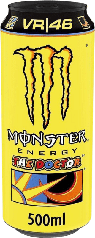 19,95 € 送料無料 | 12個入りボックス エナジードリンク Monster Energy Rossi The Doctor アイルランド ミディアムボトル 50 cl