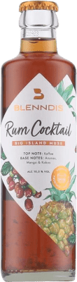 6,95 € 送料無料 | ミキサー Blenndis Big Island Muse Cocktail — カクテル ドイツ 小瓶 25 cl Kaffee — コーヒー, Mango — マンゴー, Ananas — パイナップル, Rum — ラム