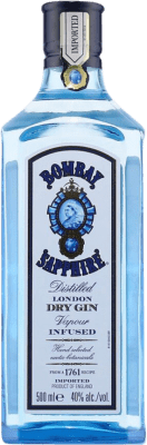 19,95 € 免费送货 | 金酒 Gin Bombay Sapphire 英国 中瓶装 50 cl