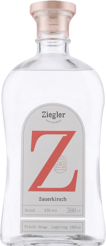 766,95 € Envoi gratuit | Eau-de-vie Ziegler Sauerkirsch Allemagne Bouteille Spéciale 3 L