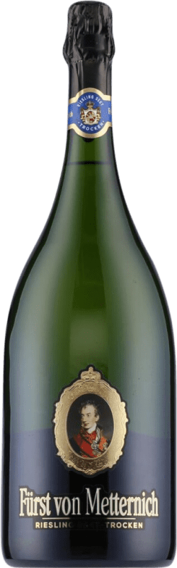 35,95 € Spedizione Gratuita | Spumante Bianco Fürst von Metternich Brut Germania Riesling Bottiglia Magnum 1,5 L