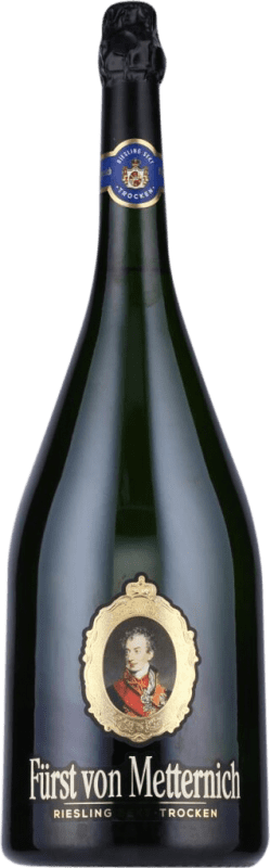 83,95 € Envoi gratuit | Blanc mousseux Fürst von Metternich Sekt Brut Allemagne Riesling Bouteille Jéroboam-Double Magnum 3 L