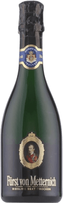 7,95 € Spedizione Gratuita | Spumante Bianco Fürst von Metternich Trocken — Secco Germania Riesling Mezza Bottiglia 37 cl