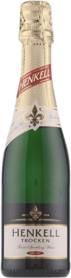 7,95 € Envío gratis | Espumoso Blanco Henkell Trocken — Seco Alemania Media Botella 37 cl