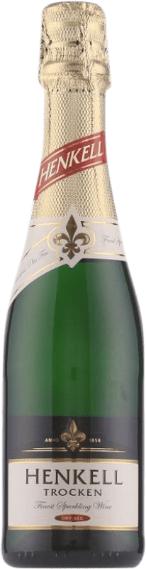 7,95 € Envío gratis | Espumoso blanco Henkell Sekt Seco Alemania Media Botella 37 cl