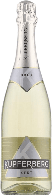 7,95 € Free Shipping | White sparkling Kupferberg Sekt Dry Germany Bottle 75 cl