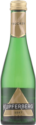 3,95 € Envio grátis | Espumante branco Kupferberg Sekt Seco Alemanha Garrafa Pequena 20 cl