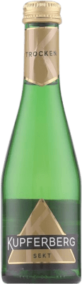 3,95 € Free Shipping | White sparkling Kupferberg Sekt Dry Germany Small Bottle 20 cl