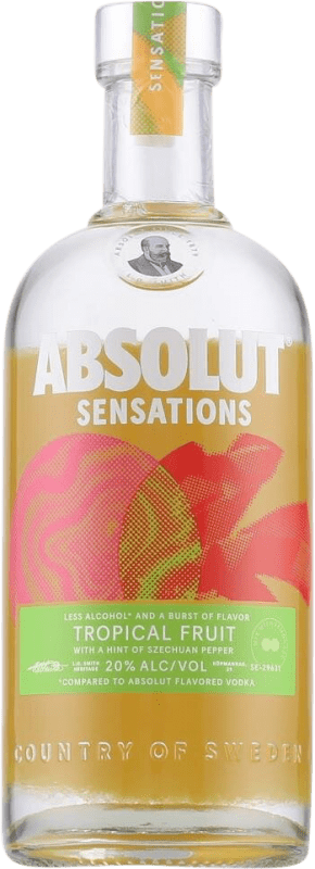 25,95 € Free Shipping | Vodka Absolut Sensations Sweden 70 cl Fruit, Tropical