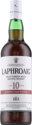 79,95 € Kostenloser Versand | Whiskey Single Malt Laphroaig Sherry Oak Finish Islay Großbritannien 10 Jahre Flasche 70 cl