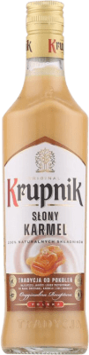 11,95 € Envio grátis | Schnapps Krupnik Slony Polônia Garrafa Medium 50 cl Karamell — Caramelo