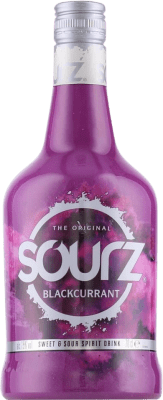 10,95 € Free Shipping | Cocktail Sour Suntory Sourz Blackcurrant Scotland United Kingdom Bottle 70 cl
