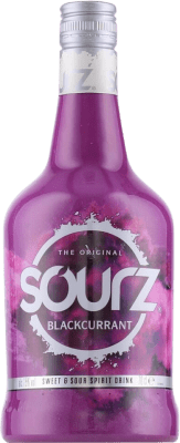 14,95 € Envio grátis | Licores Suntory Sourz Blackcurrant Escócia Reino Unido Garrafa 70 cl