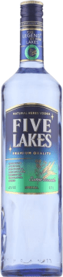 17,95 € Envio grátis | Vodca Five Lakes Special Letônia Garrafa 70 cl